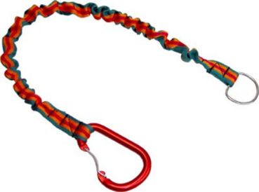 Zölzer Elastik-Cowtail mit großem Karabiner