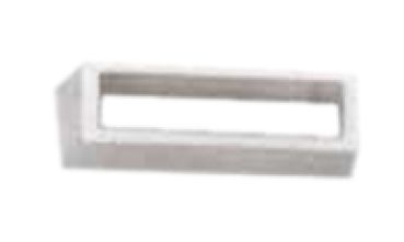 Rechteckrohr 40 x 12 mm - 120 bis 170 cm Länge - Sperrgut