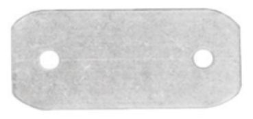 Alu-Grundplatte 40 x 6mm
