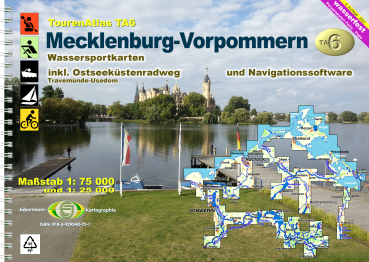 Jübermann TourenAtlas TA6 Mecklenb.-Vorpommern