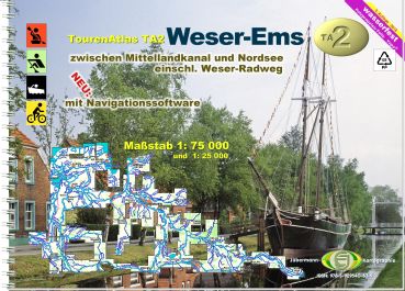 Jübermann TourenAtlas TA2 Weser-Ems