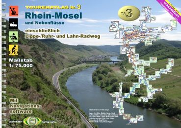 Jübermann TourenAtlas TA3 Rhein-Mosel