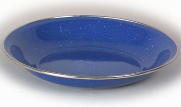 Relags GSI Emaille Teller tief, 20 cm, blau