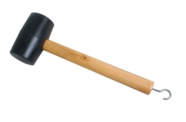 Coghlans Gummiholzhammer mit Haken