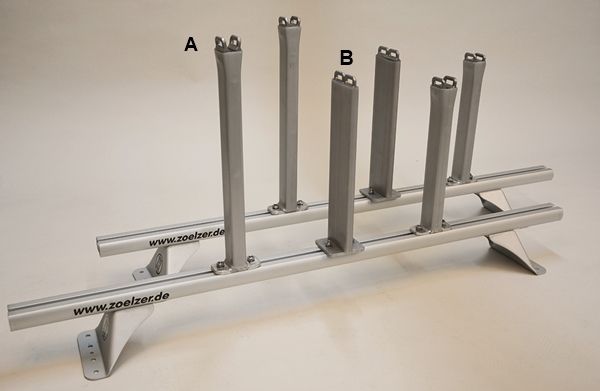 Senkrechtstützen 35 cm hoch, neue Variante