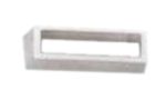 Rechteckrohr 40 x 12 mm - ab 270cm Spedition