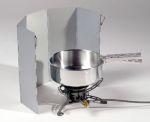 BasicNature Alu Windschutz, faltbar - 49 x 26 cm
